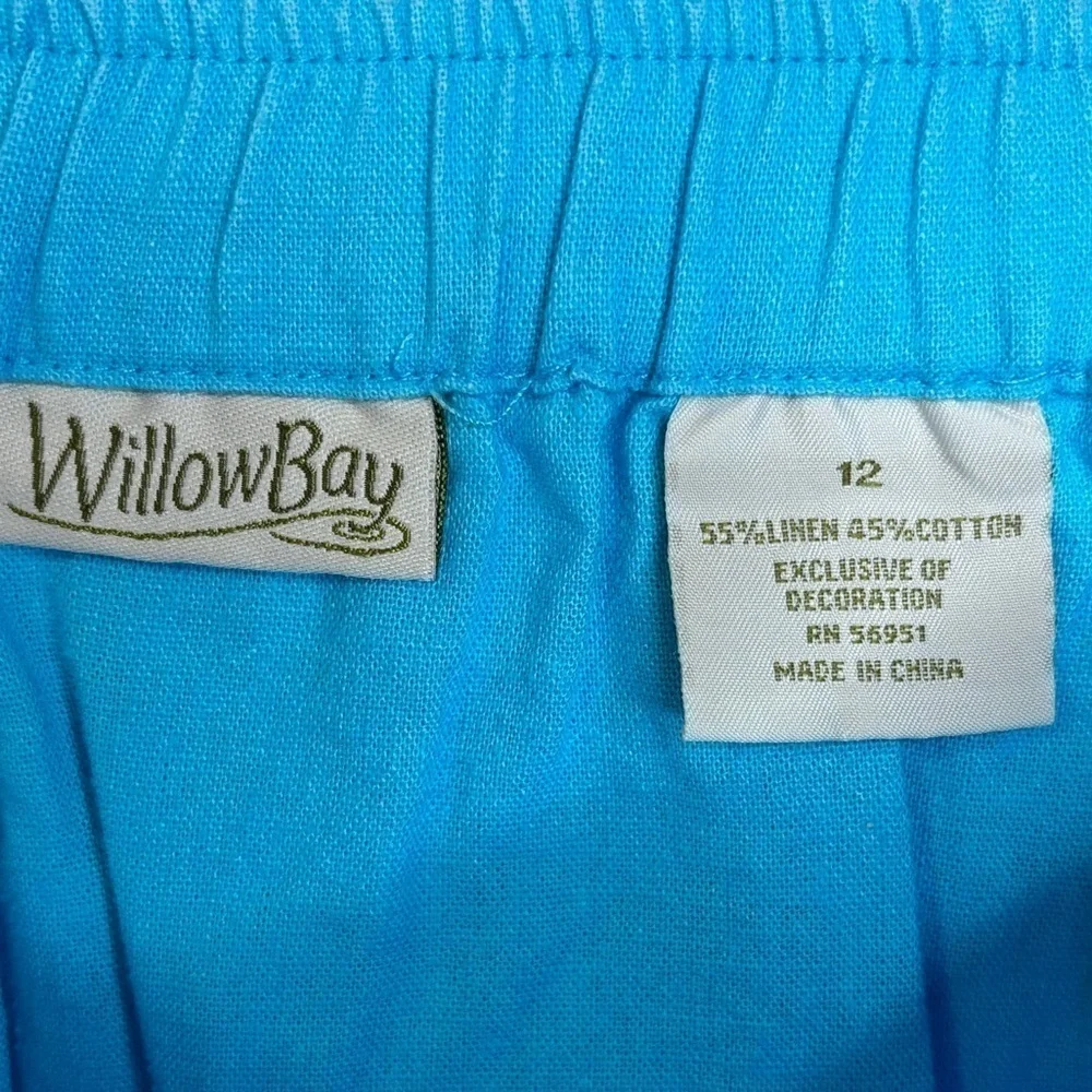 Willow Bay blue long Skirt Size 12 - Picture 7 of 11